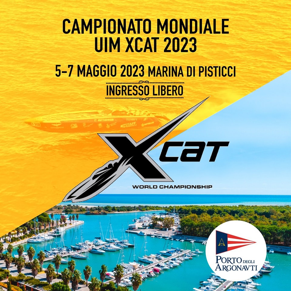 UIM XCAT WORLD CHAMPIONSHIP dal 5 al 7 maggio al Porto degli Argonauti uim xcat world championship