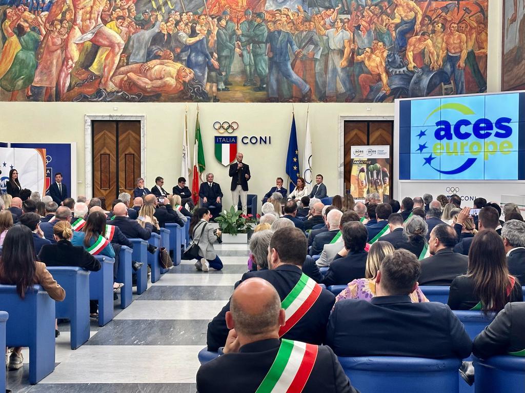 Città europea dello Sport, Taranto presente alla cerimonia di candidatura a Roma cerimonia