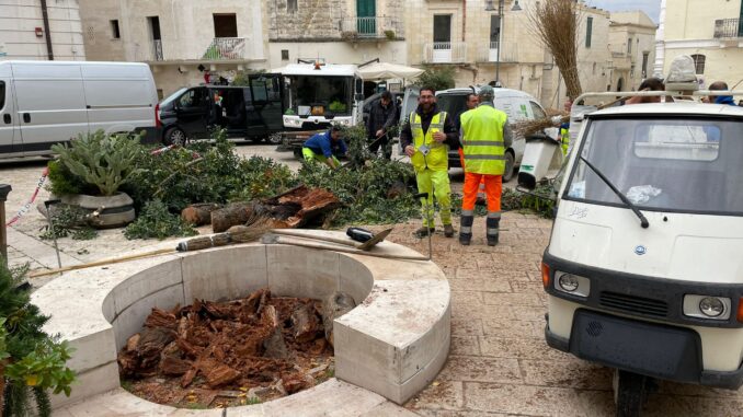 Bonifica di piazzetta San Giovanni
