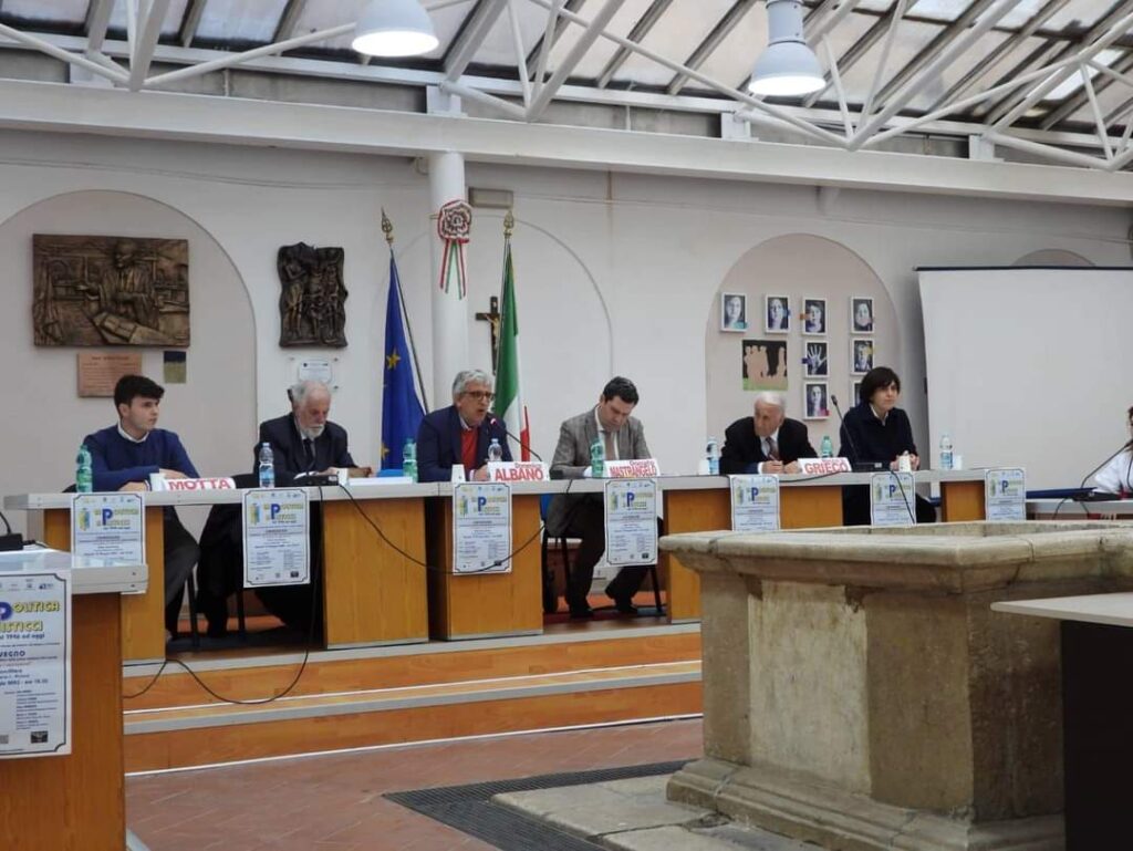 LA PROVINCIA DI MATERA ALLA PRESENTAZIONE DEL VOLUME“ LA POLITICA E I SUOI UOMINI” provincia di matera