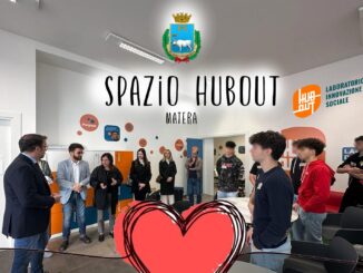 rilancio del progetto hubout, in piazza matteotti uno spazio per i giovani 84 i ragazzi del pentasuglia allhubout 1 radiolaser news matera potenza puglia basilicata