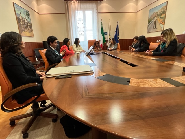 La presidente di Fondazione Belisario ricevuta in Provincia presidente