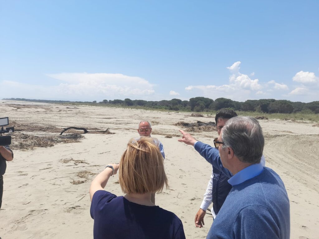 Maltempo, sopralluogo di Bardi nel Metapontino maltempo