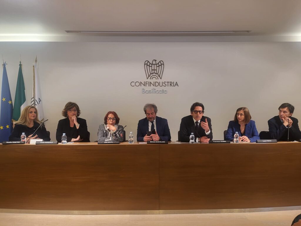 FONDAZIONE BELLISARIO E CONFINDUSTRIA BASILICATA PER LA “LOBBY DEL MERITO” confindustria basilicata