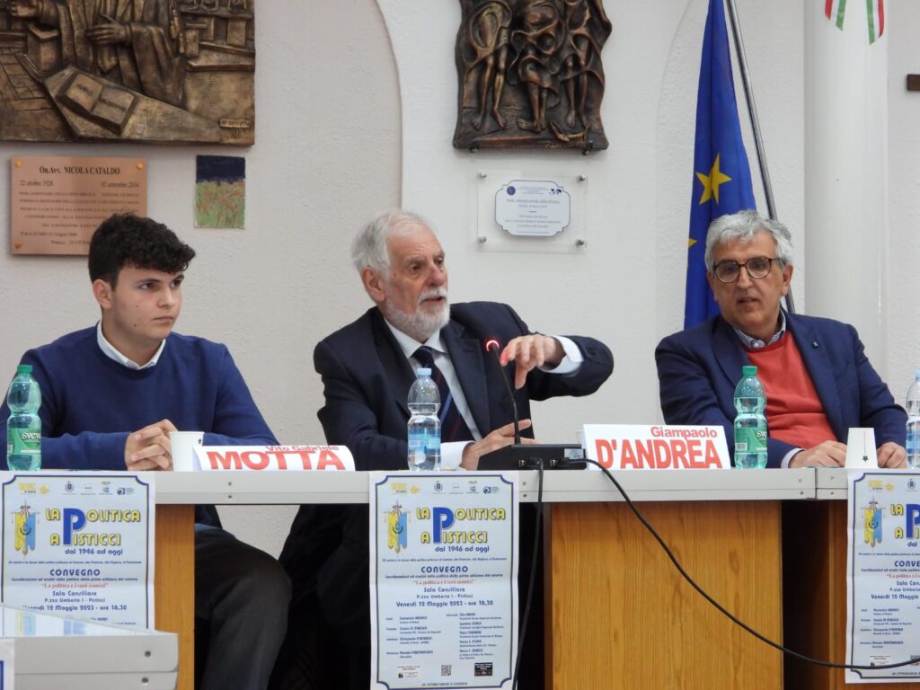Convegno “La politica a Pisticci – Dal 1946 ad oggi” storia