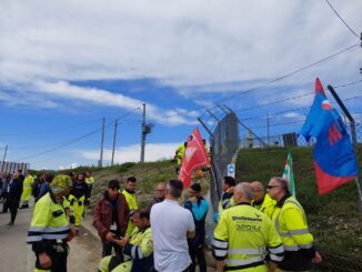 indotto tempa rossa, presidio e sciopero a oltranza se non arriveranno risposte 46 whatsapp image 2023 05 24 at 16.33.57 radiolaser news matera potenza puglia basilicata