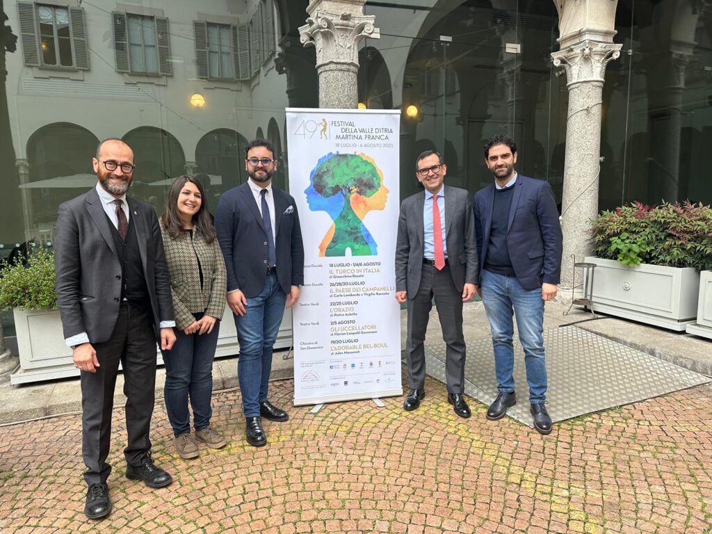 Dichiarazioni del Sindaco di Martina Gianfranco Palmisano sulla presentazione della 49^ edizione del Festival della Valle d’Itria festival
