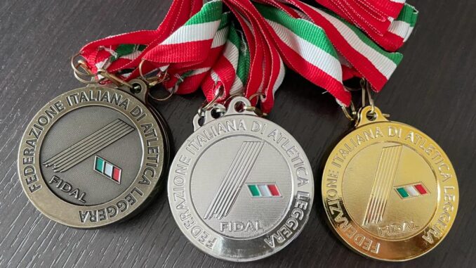medaglie campionato trail