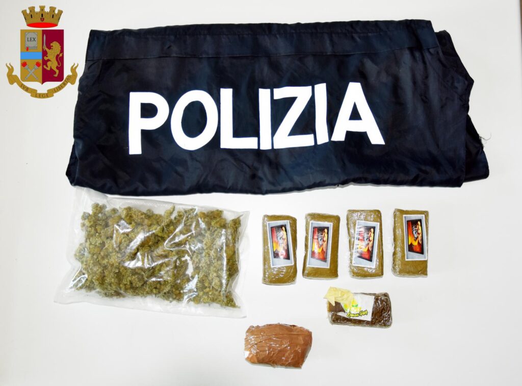 La Polizia di Stato di Matera arresta 45enne per droga polizia