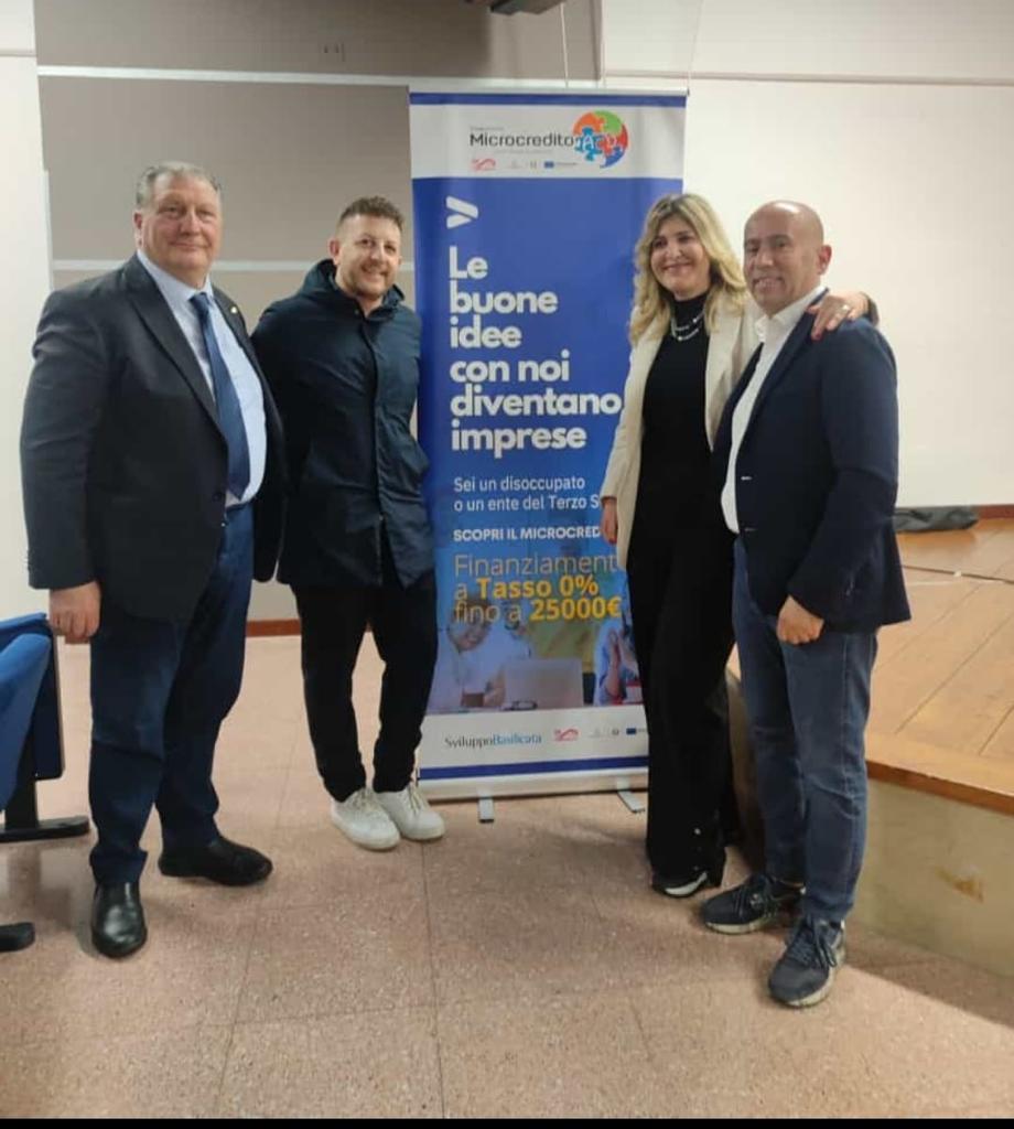 A Villa d’Agri incontri Sviluppo Basilicata con studenti e futuri giovani imprenditori studenti