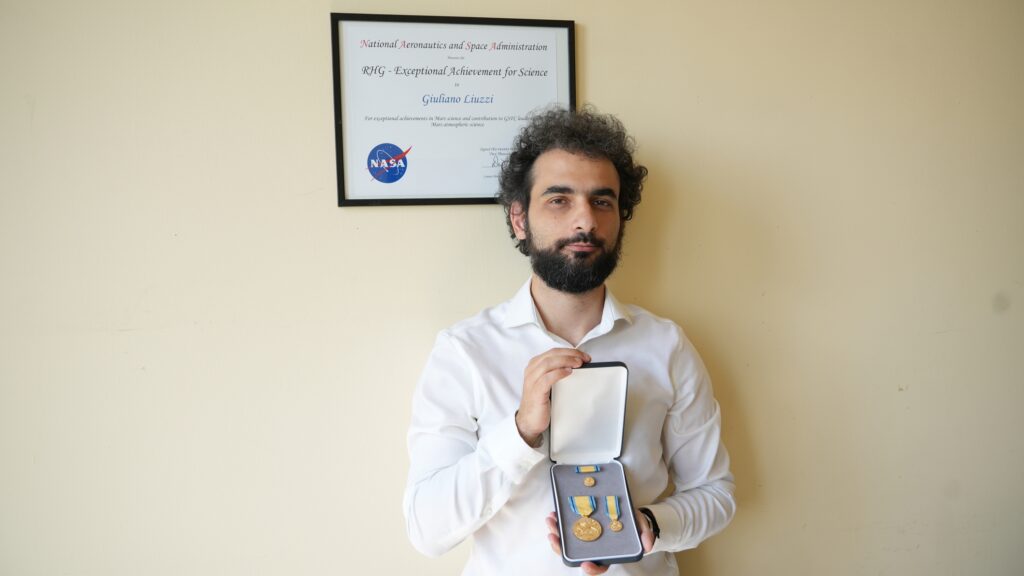 Unibas: al ricercatore Liuzzi premio Nasa per contributi scientifici nella ricerca spaziale unibas