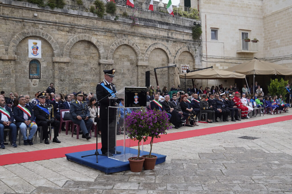 MATERA. I CARABINIERI CELEBRANO IL 209° ANNUALE DELLA FONDAZIONE DELL’ARMA. LE FOTO. fondazione