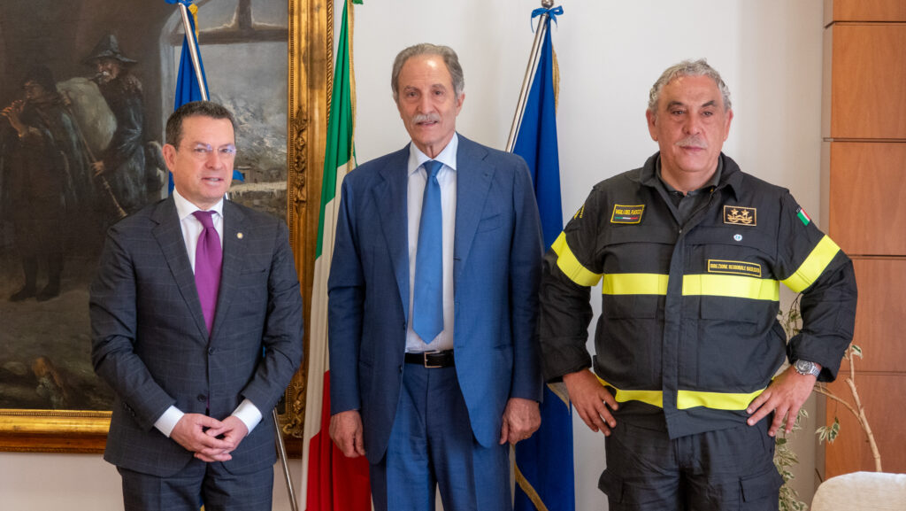 Lotta agli incendi, firmata convenzione. Bardi: più tutela per ambiente e cittadini incendi