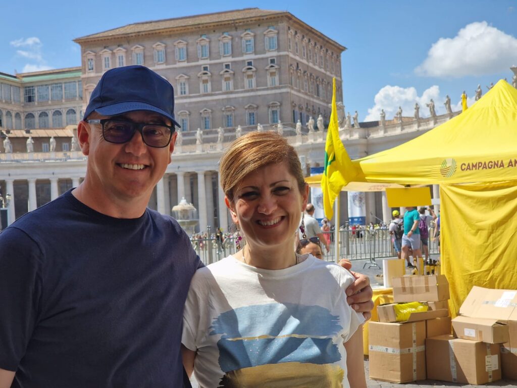 COLDIRETTI: LA BASILICA A ROMA ALL'INIZIATIVA "LA SPESA SOSPESA" basilica