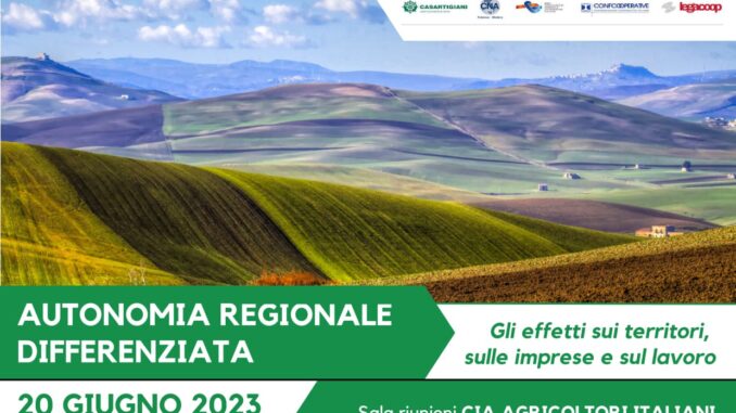 autonomia differenziata, incontro