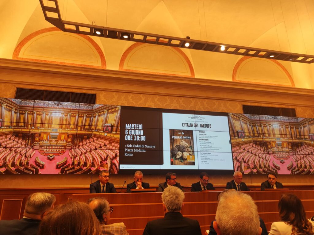 Tartufo: presentata in Senato guida; consigliere Di Sanzo, nuova opportunità per tartufo bianco Serrapotamo e della provincia di Potenza senato