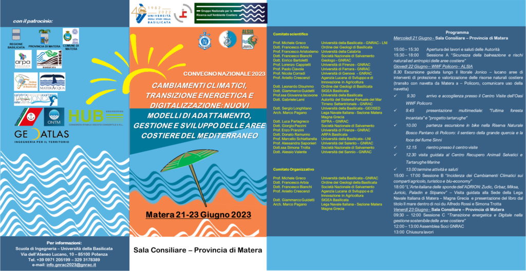 “CAMBIAMENTI CLIMATICI, TRANSIZIONE ENERGETICA E DIGITALIZZAZIONE: cambiamenti
