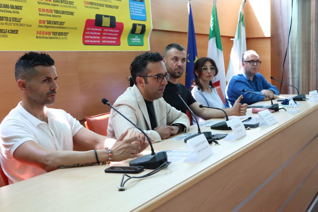 “VERTIGINOSAEMARINA’’: PRESENTATO IL CALENDARIO CULTURALE DELL’ESTATE 2023 DEL COMUNE DI GINOSA. ECCO TUTTI GLI EVENTI IN PROGRAMMA calendario