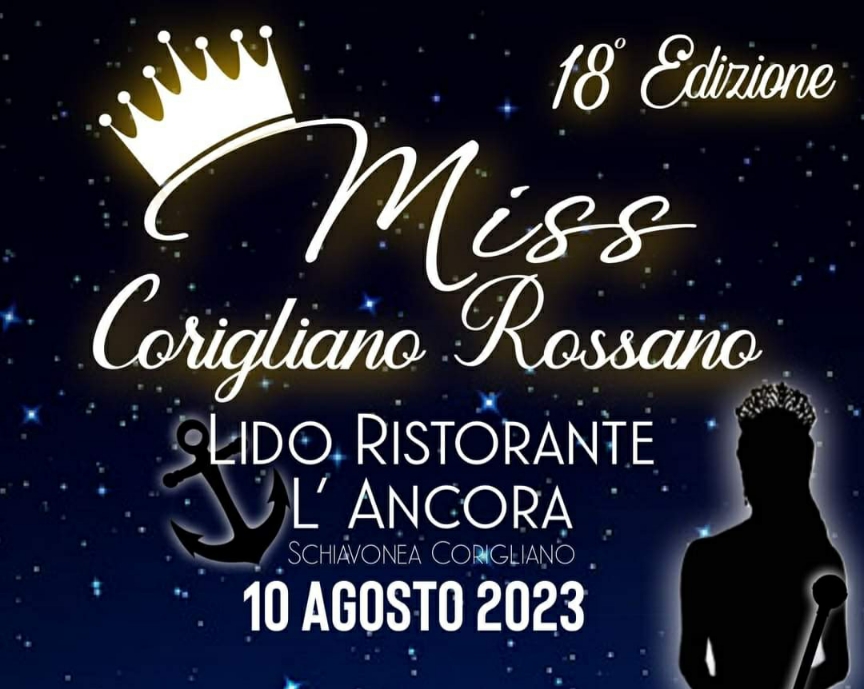 MISS CORIGLIANO ROSSANO miss