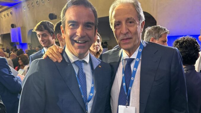 Bardi con il presidente della Regione Calabria Occhiuto