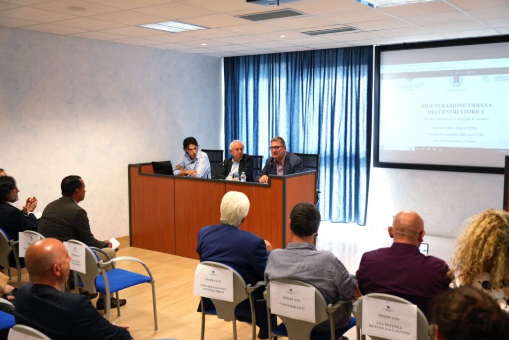 Confcommercio: incontro-dibattito su rigenerazione urbana e centri storici urbana