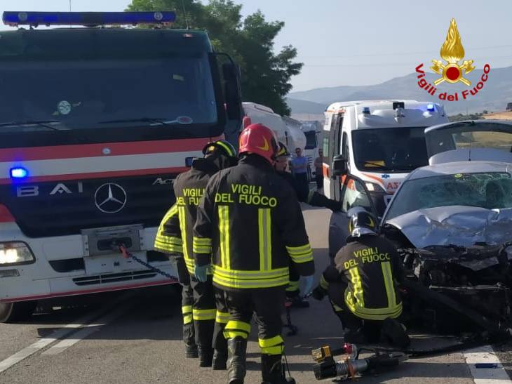 Incidente mortale sulla S.S. 658 Potenza-Melfi Incidente