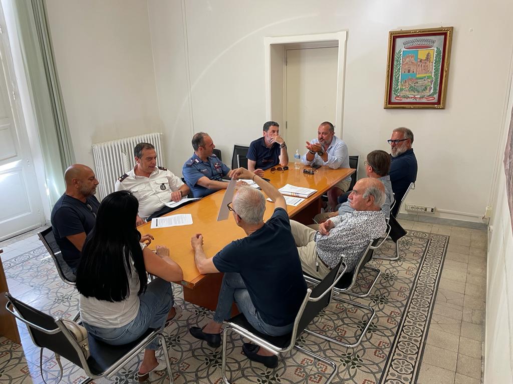 Tavolo operativo con le Forze dell’Ordine tavolo