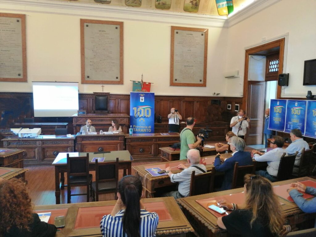 CENTENARIO DELLA PROVINCIA DI TARANTO DAL 2 SETTEMBRE AL VIA LE CELEBRAZIONI centenario