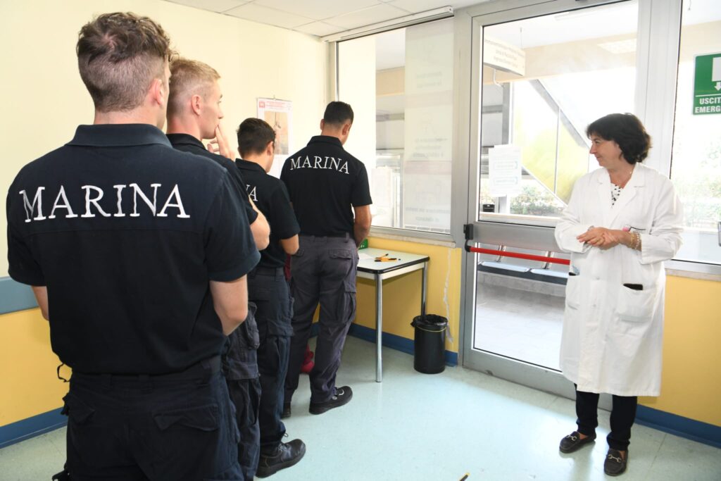 Taranto, 23 agosto 2023 – Donazione del sangue: prosegue l’impegno della Marina Militare. donazione