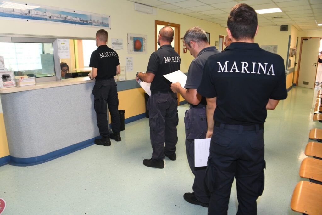 Taranto, 23 agosto 2023 – Donazione del sangue: prosegue l’impegno della Marina Militare. donazione