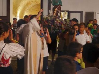 pisticci. l'innocenza rende omaggio al protettore: s.rocco portato in processione dai ragazzi 18 immagine whatsapp 2023 08 07 ore 09.02.00b radio laser news matera potenza puglia basilicata