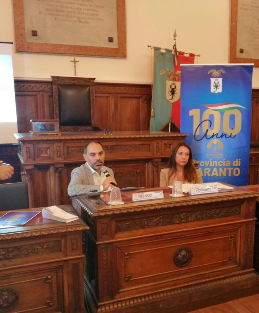 CENTENARIO DELLA PROVINCIA DI TARANTO DAL 2 SETTEMBRE AL VIA LE CELEBRAZIONI centenario