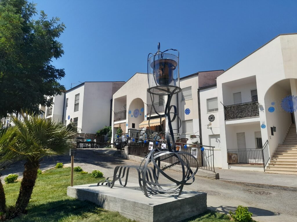 Il monumento dedicato al Pittore di Pisticci pisticci