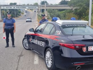policoro: 41enne arrestato dai carabinieri per atti persecutori nei confronti dell’ex compagna, resistenza e violenza a pubblico ufficiale.