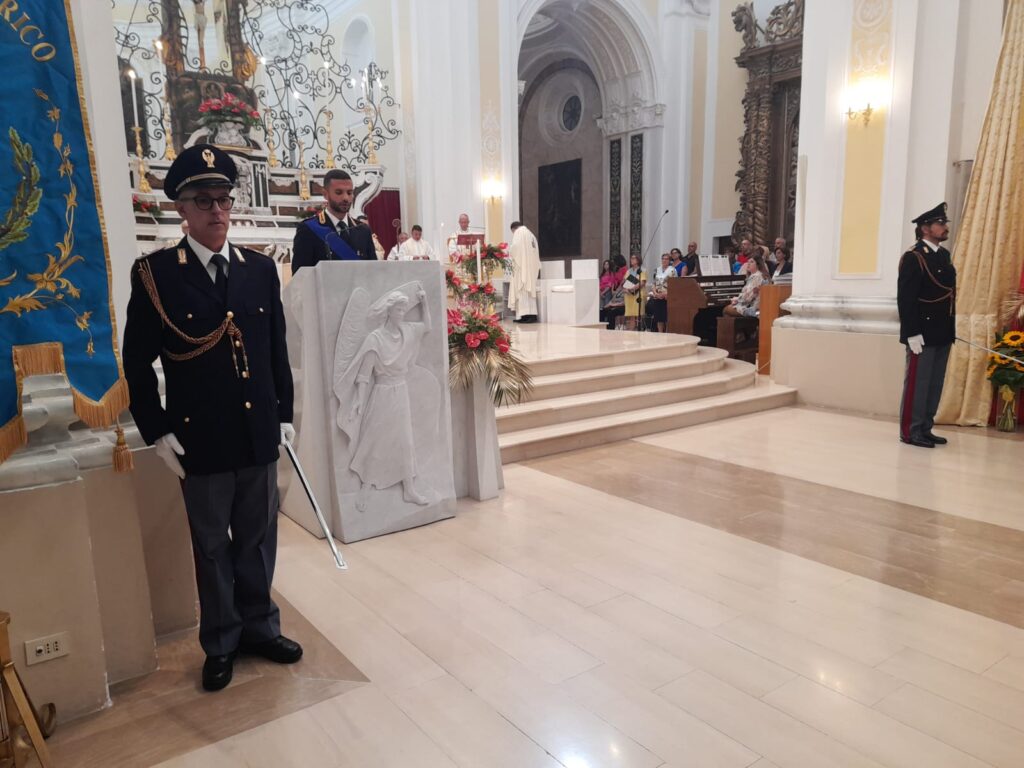 LA POLIZIA DI STATO HA CELEBRATO OGGI A POMARICO SAN MICHELE ARCANGELO Polizia
