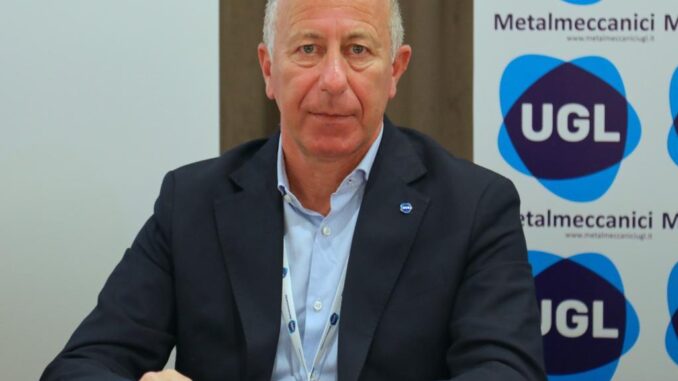 Antonio SPERA + Segretario Nazionale UGL Metalmeccanici