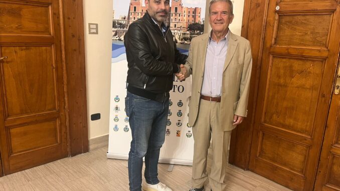 Il presidente Melucci con il sen. Battafarano
