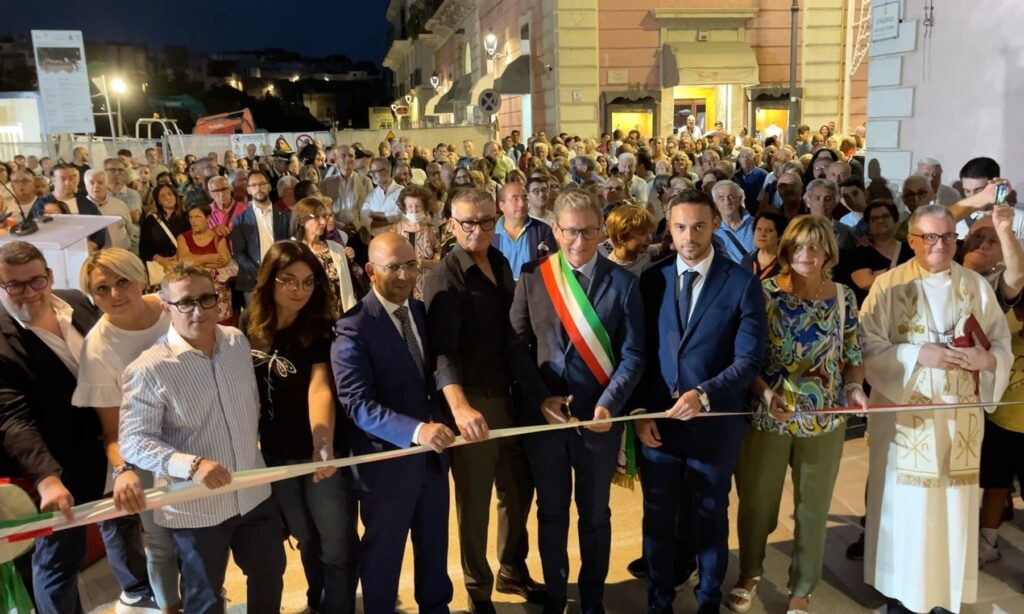Inaugurata l’Area Pedonale Lungovalle Niccolò Andria inaugurata