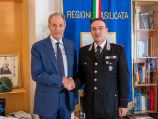 Carabinieri, Bardi riceve i comandanti Scafuri e Vita