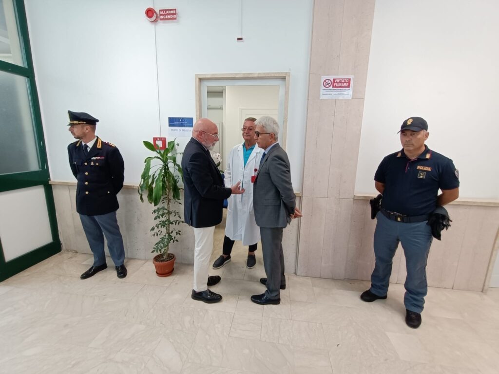 Taranto, 14 settembre 2023 – Attivato il posto fisso di Polizia all’ospedale di Martina Franca taranto