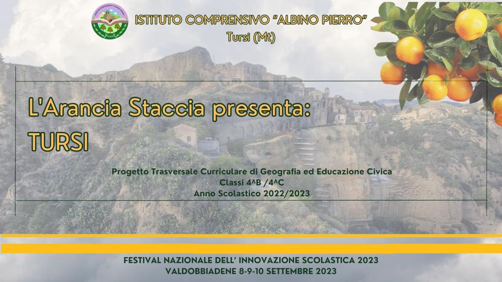 IL FERMI DI POLICORO E L’ISTITUTO COMPRENSIVO DI TURSI AL FESTIVAL DELL’INNOVAZIONE SCOLASTICA DI VALDOBBIADENE (TREVISO) innovazione