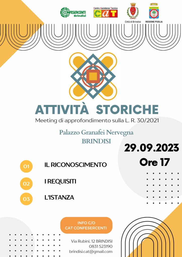 Meeting Attività Storiche e di Tradizione della Puglia attivita