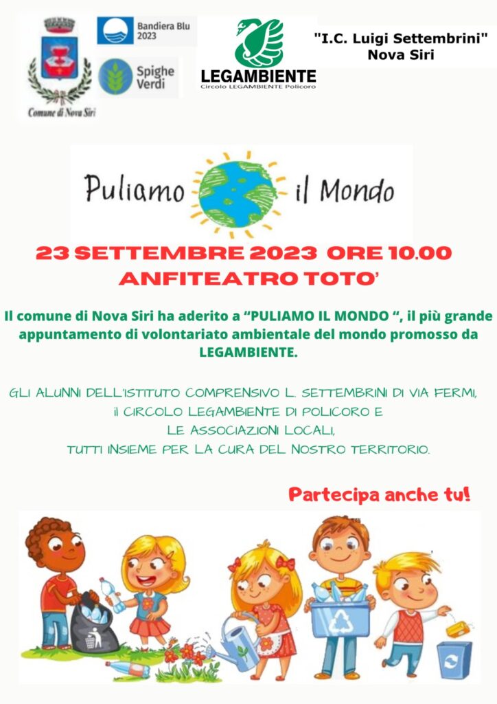 PULIAMO IL MONDO 2023 puliamo