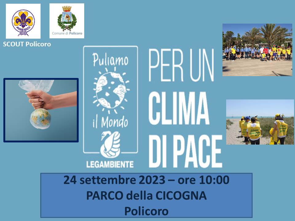 PULIAMO IL MONDO 2023 puliamo