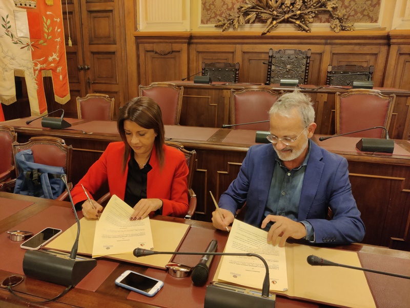 SIGLATO IL PROTOCOLLO D’INTESA TRA COMUNE E DIRIUM UNIBA protocollo