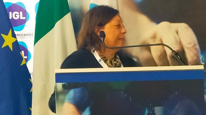 Florence COSTANZO + Segretario Regionale UglM Basilicata