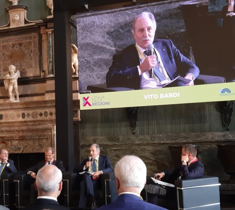 Bardi a Torino: "Bene Zes, ma abbiamo gap secolare su infrastrutture"