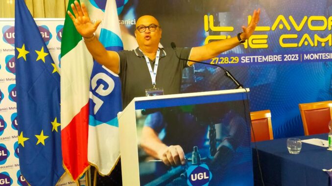 Pino GIORDANO + Segretario Provinciale UGL Matera