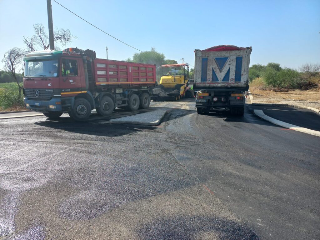SP 40 Bernalda-Metaponto, al via la bitumatura della nuova rotonda. I lavori appaltati dalla Provincia di Matera