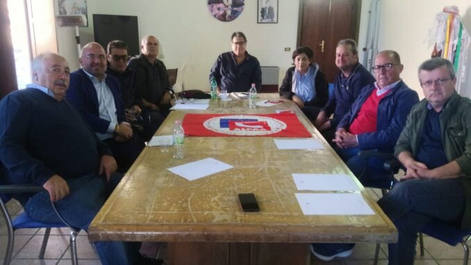 Una fase dell'incontro Alpa Basilicata AZIENDE AGRICOLE